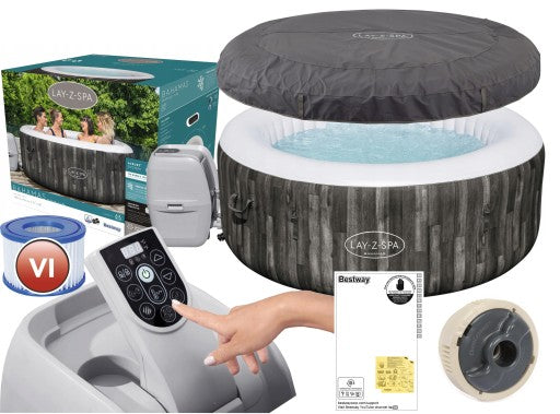 DMUCHANY BASEN SPA BESTWAY LAY-Z-SPA MIAMI 60001 JACUZI HYDROMASAŻ 40C