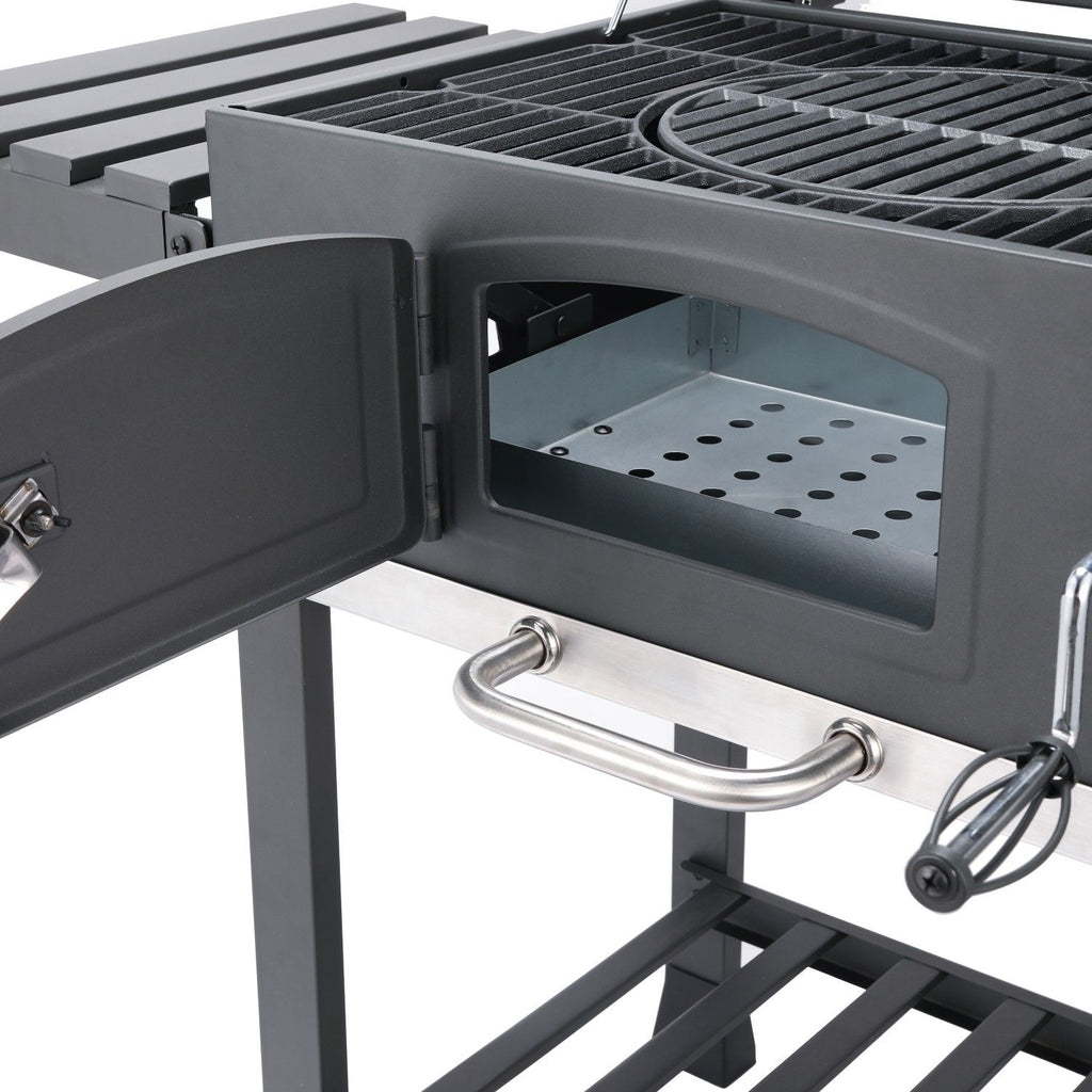 Grill węglowy Bernard, łapacz popiołu, napowietrzacze
