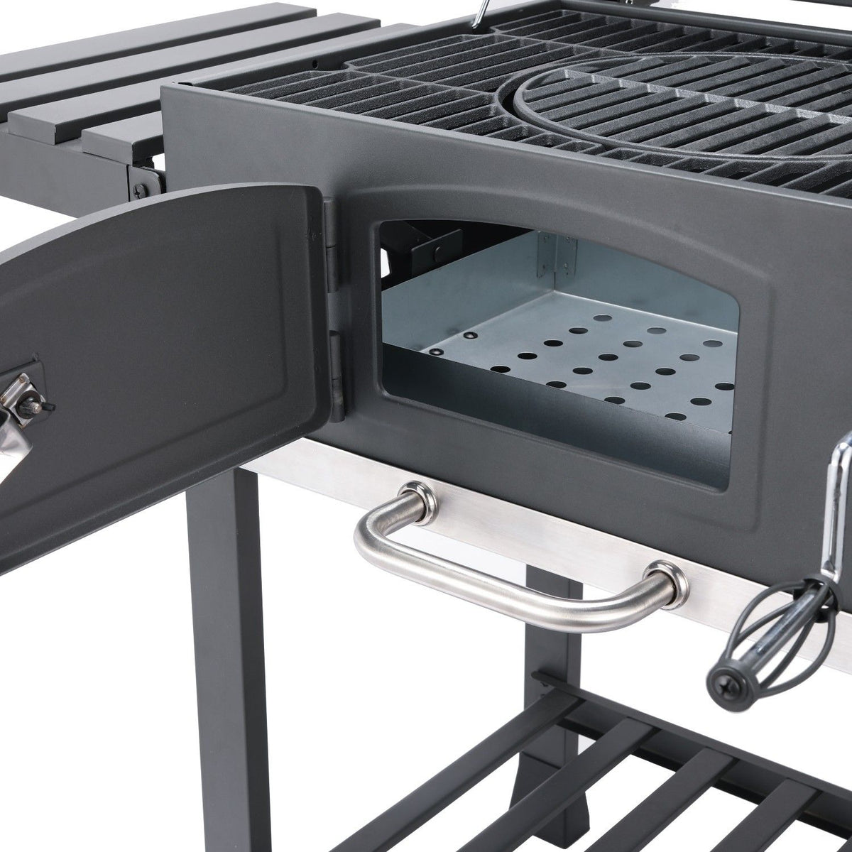 Grill węglowy Bernard, łapacz popiołu, napowietrzacze
