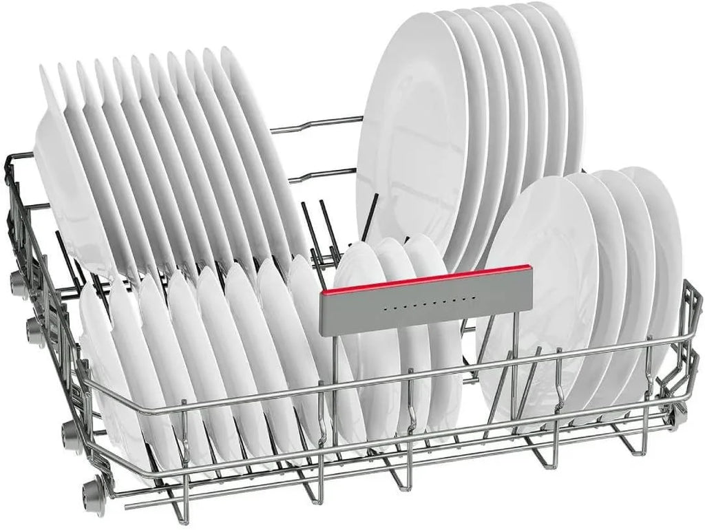 Bosch SMI4HVS14E seria 4 inteligentna, częściowo zintegrowana zmywarka, 60 cm, kosze VarioFlex, potrójny stelaż, Smart Start, Silence Program, AquaStop, EcoSilence Drive, stal szczotkowana