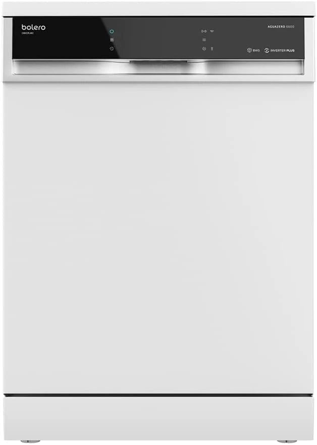 Cecotec Zmywarka Wolnostojący 60 cm Bolero Aguazero 6200 Inox D. Klasa D, 14 sztućców, 6 Programów z Dual Zone Wash, Dry+, Turbo Dry+, Pół obciążenia, Delay Start i Electronic AquaStop