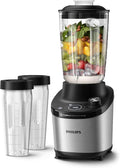 Philips Viva Collection Wyciskarka wolnoobrotowa - Szybkie czyszczenie, Szeroki otwór na produkty, Blokada kapania, Części można myć w zmywarce, Pojemność 1 l (HR1889/70)(2L - 1500W)