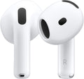 Apple AirPods 4 Bezprzewodowe słuchawki douszne, słuchawki Bluetooth, z aktywną redukcją hałasu, Dźwięk adaptacyjny, Tryb kontaktu, Spersonalizowany dźwięk przestrzenny(bez aktywnej redukcji hałasu)