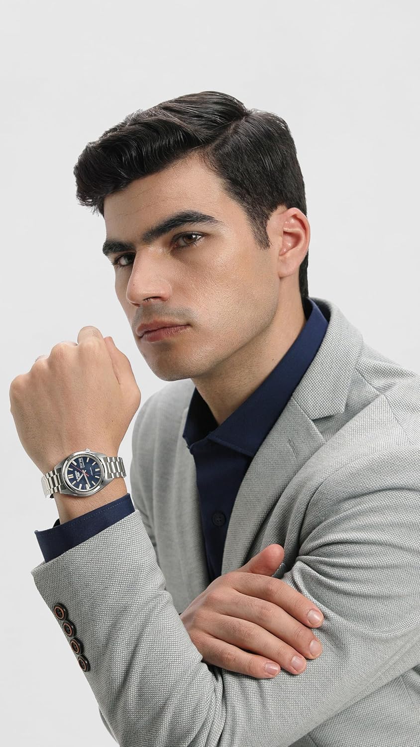 SEIKO Męski zegarek analogowy
