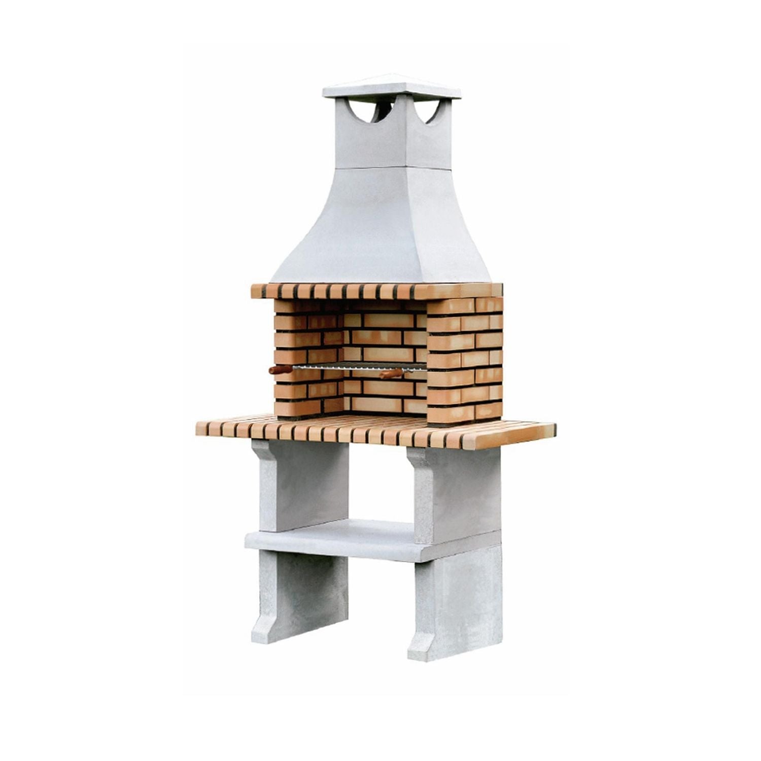 Grill Naples XL z 2 mini ławkami i paleniskiem(Por omisión)