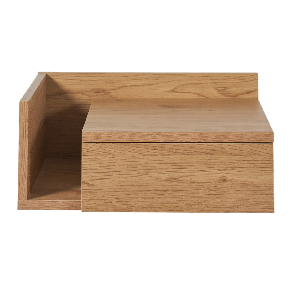 Minimalistyczna szafka nocna z drewna dębowego