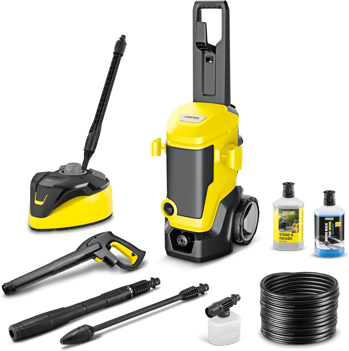 Myjka ciśnieniowa Kärcher K 7 Premium Smart Control Flex Home, ciśnienie: 180 barów, przepływ: 600 l/h, wydajność: 60 m²/h, filtr wody, waga: 18 kg, wąż elastyczny, lanca wielostrumieniowa