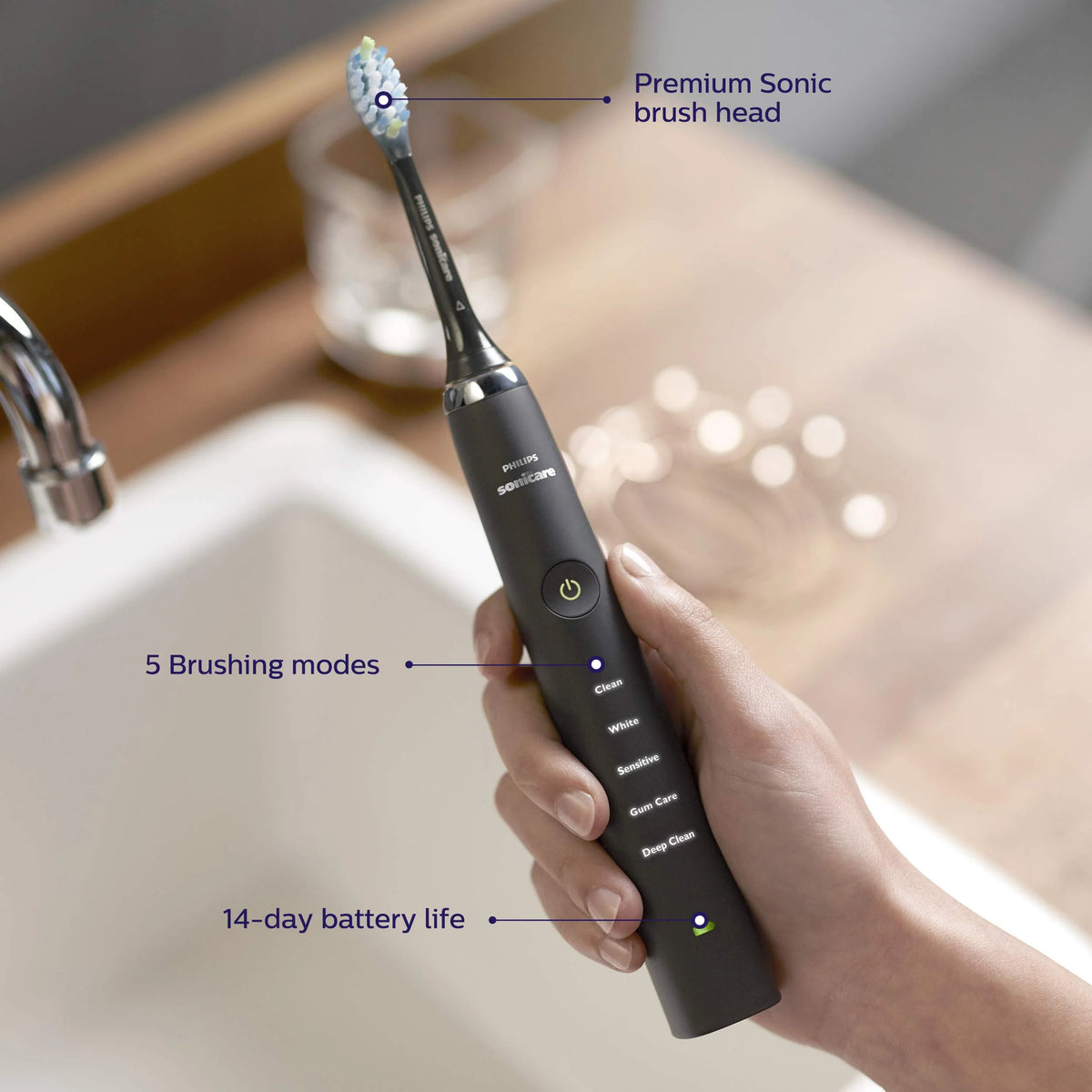 Philips Sonicare DiamondClean Soniczna szczoteczka elektryczna HX9351/52