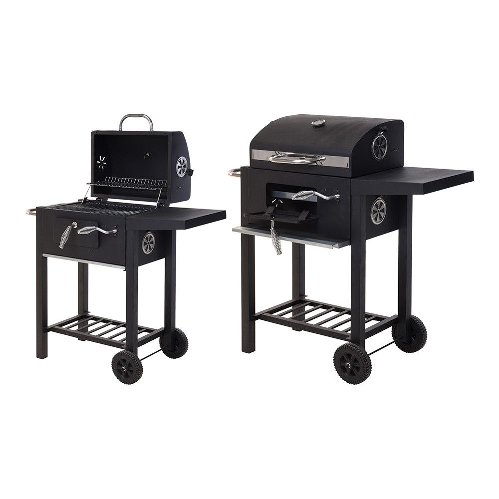 Barbacoa Carbon Con Tapa 96xd36xl48,5cm - Neoferr(Por omisión)