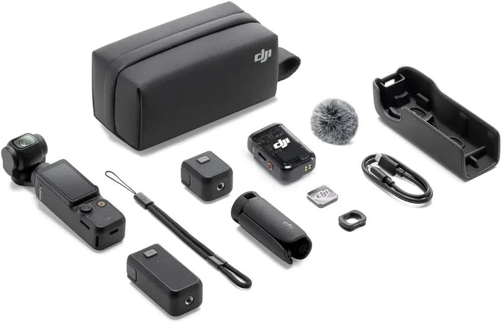 Dji Osmo Pocket 3 3-osiowy 1-calowy czujnik CMOS Gimbal Camera Creator Combo Kit