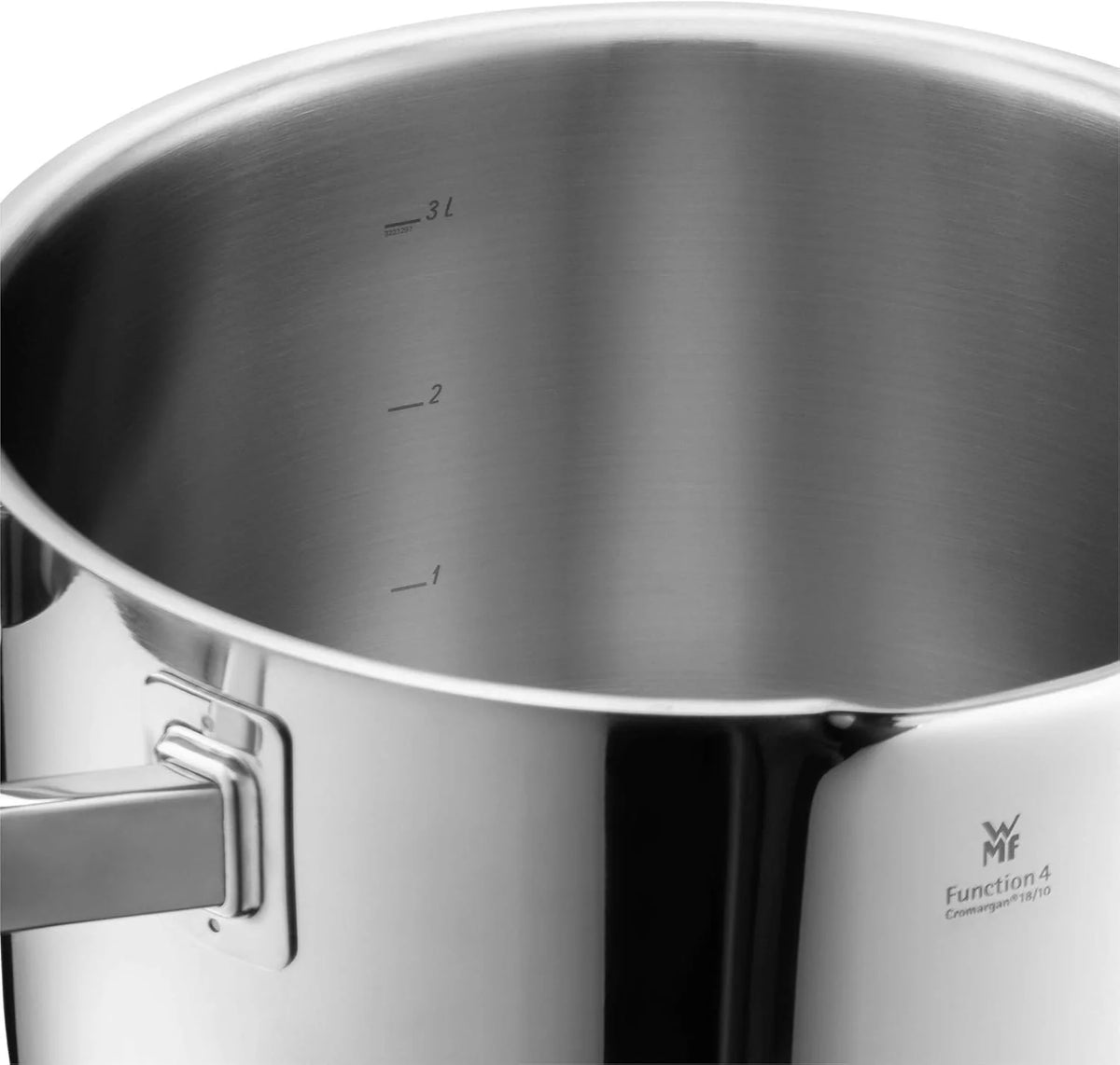 Wmf Zestaw Garnków Indukcyjnych, Cromargan 18/10, Srebrny, 4 Sztuki