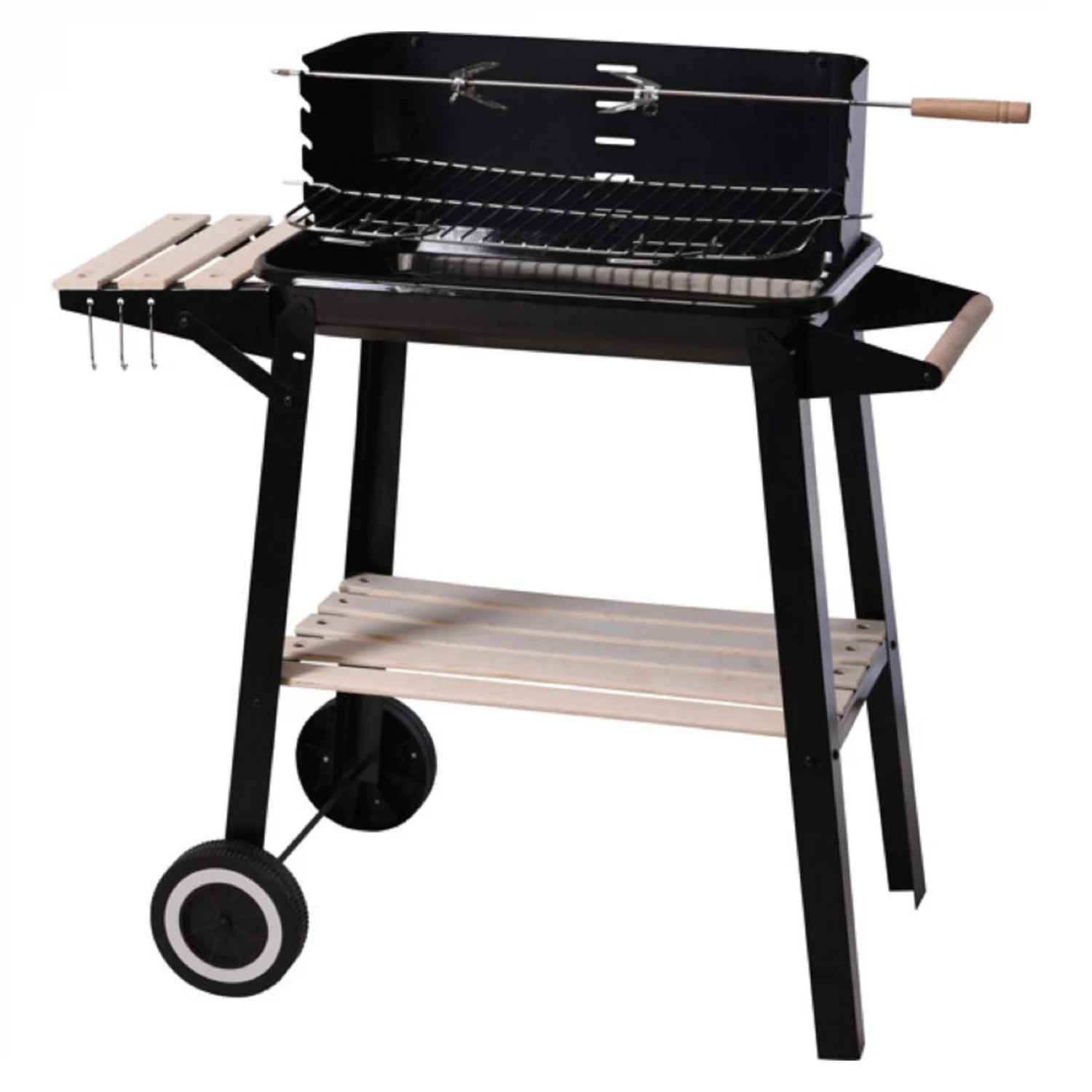 Barbacoa Prostokątny Czarny Samochód 83x45,5x86,5 cm(Por omisión)