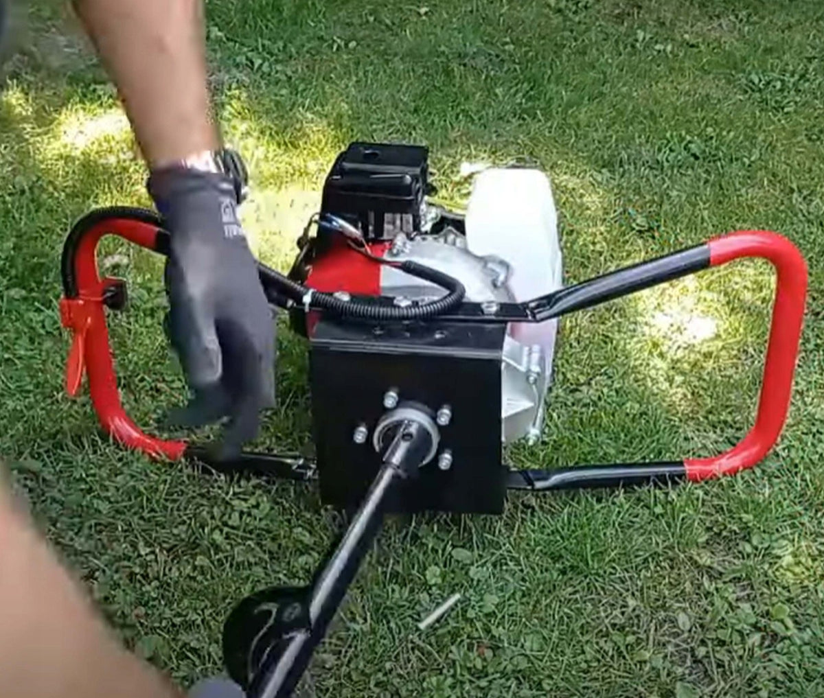 WIERTNICA GLEBOWA ŚWIDER SPALINOWY FI 10/20/30 CM