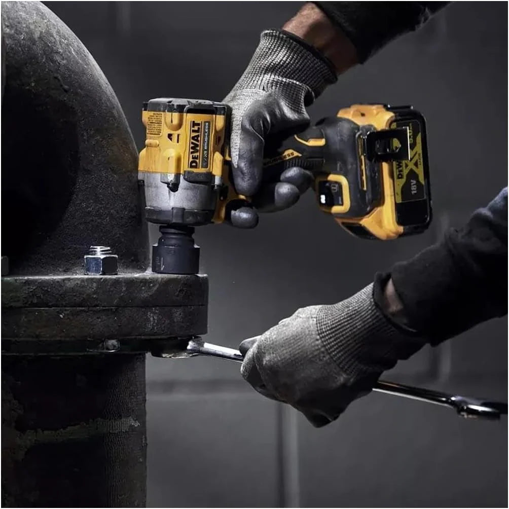 Dewalt DCF922P2T-QW nakrętka zaciskowa, żółta i czarna