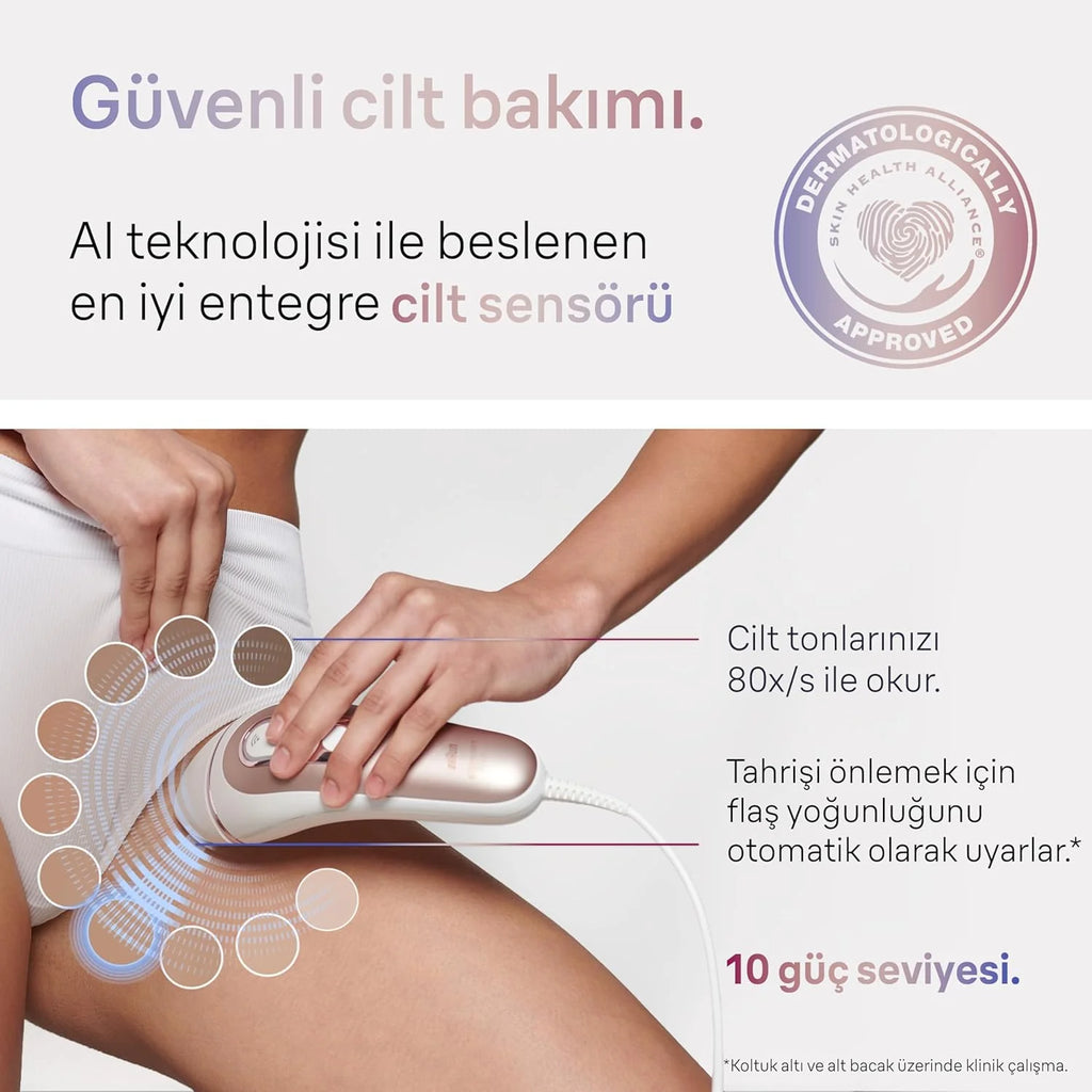Braun Silk-Expert Pro IPL PL7253 Lichtimpulstechnologie (IPL) Ros?gold - Wei? (215213)