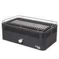 Aktywny przenośny grill węglowy, akumulatorowy, bezdymny, wymiary 45 x 28 x 19 cm, z zabezpieczeniem przed kapaniem(Por omisión)