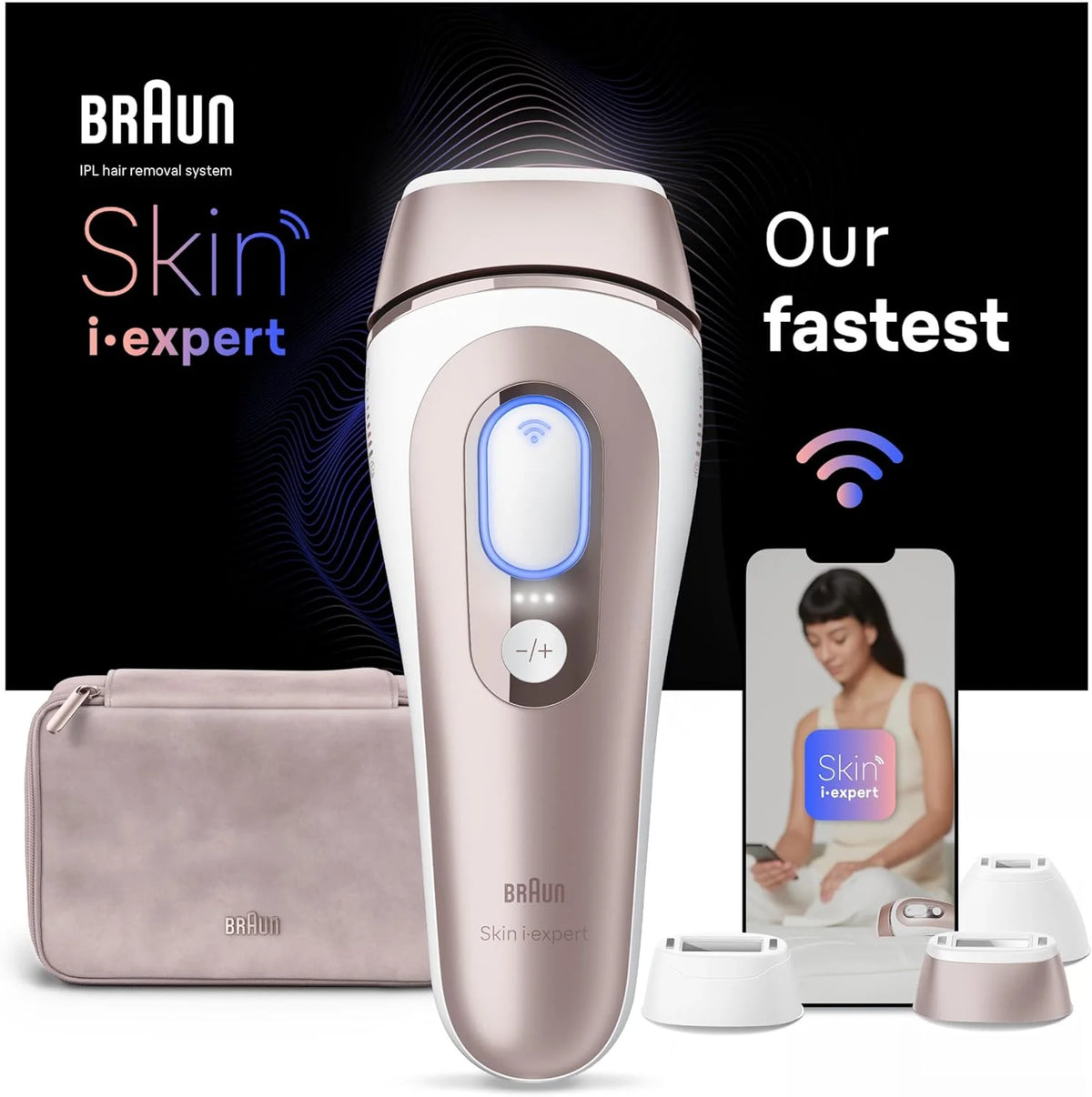 Braun Silk-Expert Pro IPL PL7253 Lichtimpulstechnologie (IPL) Ros?gold - Wei? (215213)