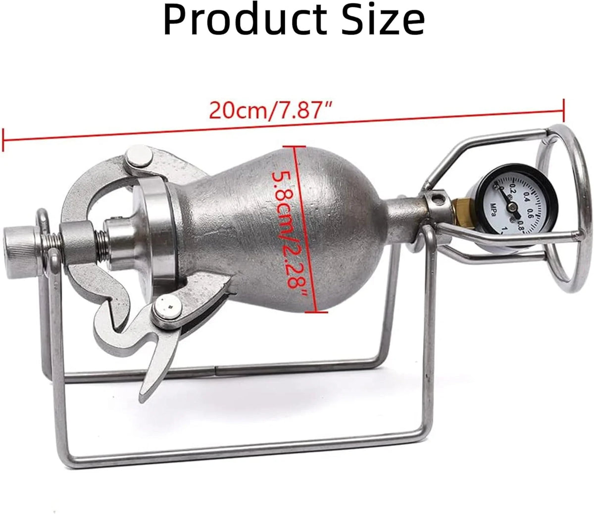 maszyna do popcornu, Maszyna do popcornu na gorące powietrze, maszyna do popcornu, podgrzewany popcorn ze stali nierdzewnej, na imprezę domową, duży 260 ml(Large 260ml)