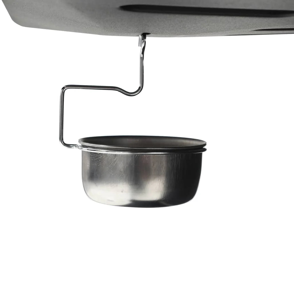 Przenośny grill gazowy z 6 polami grzewczymi, stal czarna V3794