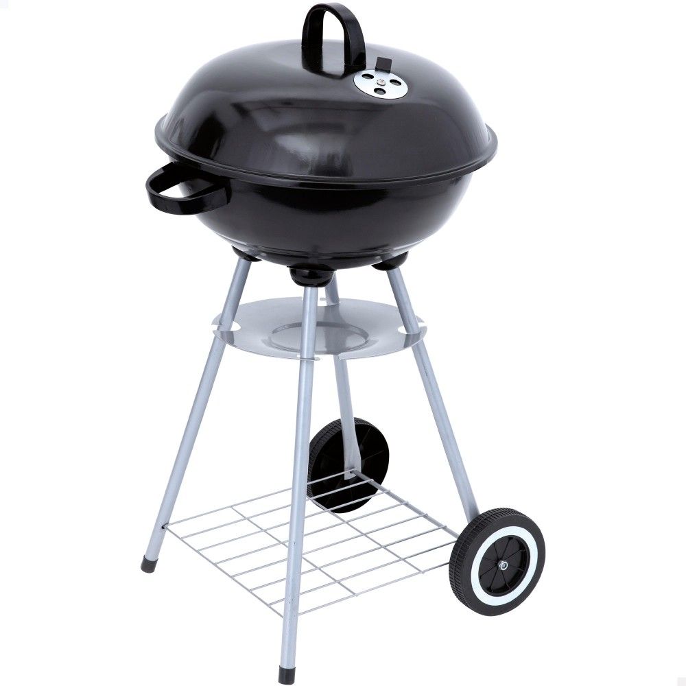 Aktywny grill węglowy z okrągłą pokrywą(Por omisión)