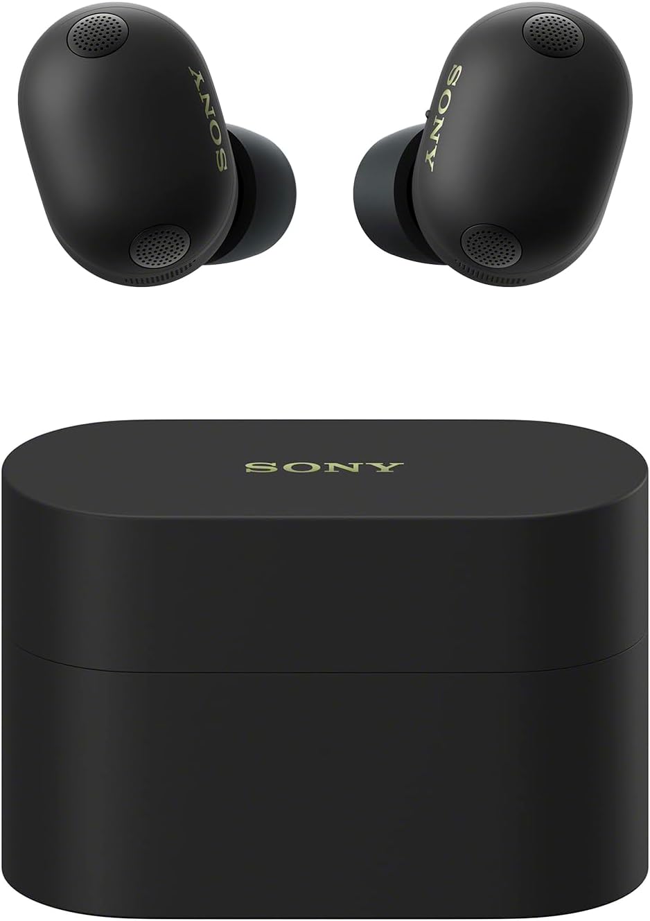 Sony WF-1000XM6 Flagowe bezprzewodowe słuchawki douszne z redukcją szumów, Bluetooth, Hi-Res, krystalicznie czyste rozmowy, 10-pasmowy EQ, do 24 godz. baterii, IPX4, iOS i Android – Czarne(Czarny)