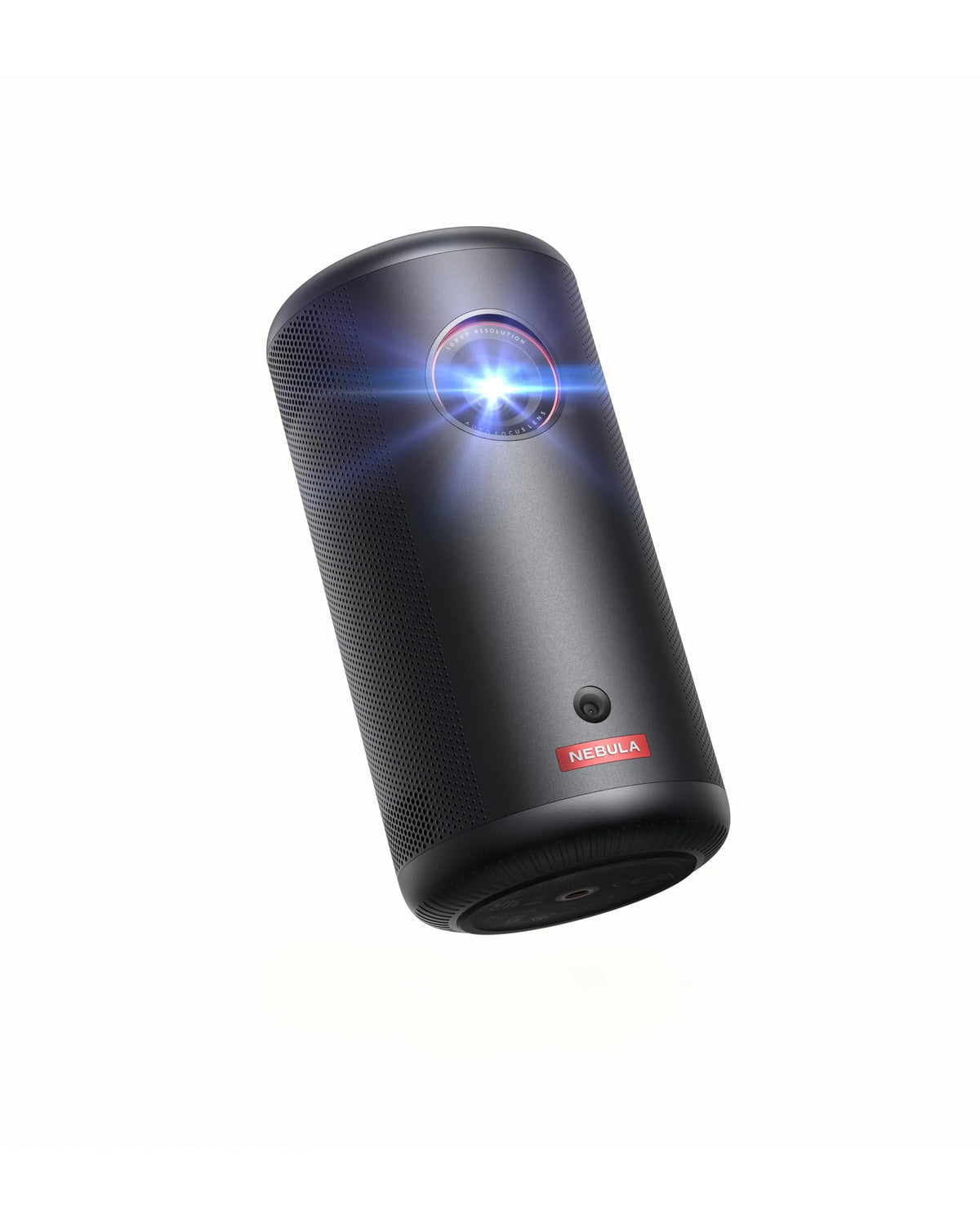 Nebula Capsule3 mini projektor, inteligentny projektor, 1080p, Wi-Fi, 200 ANSI lumenów, przenośny projektor, z GTV, Netflix, Dolby Digital, obraz 120, wbudowany akumulator, czas odtwarzania 2,5