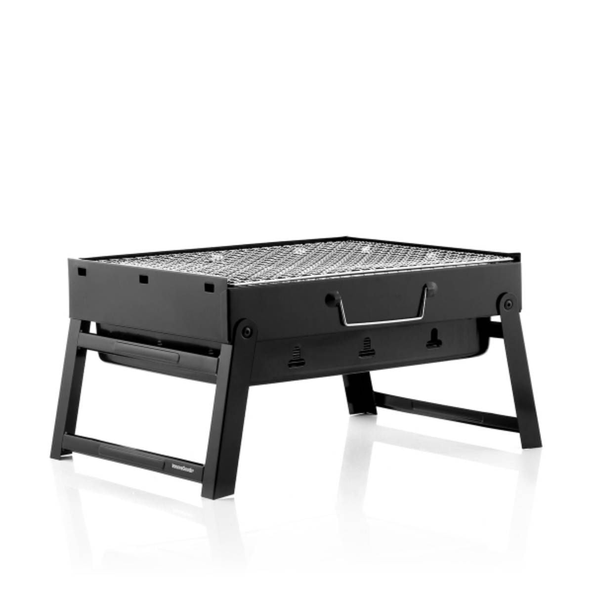 Innovagoods przenośny składany grill węglowy 35x27 cm dla 2 osób (żelazny)(Por omisión)