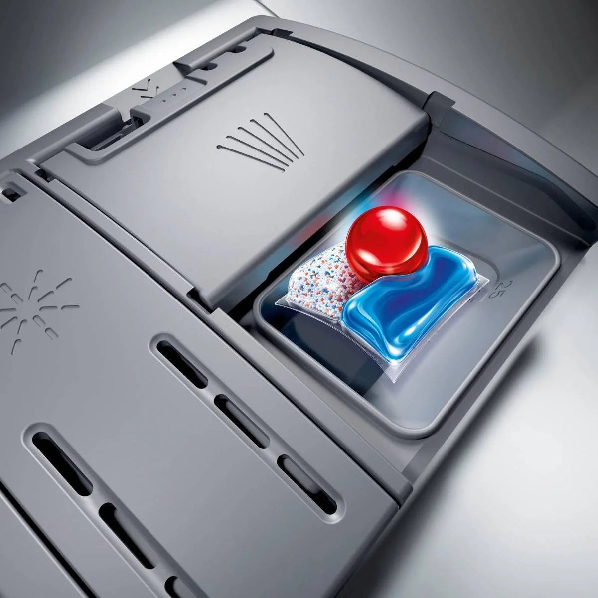 Bosch SMI4HVS14E seria 4 inteligentna, częściowo zintegrowana zmywarka, 60 cm, kosze VarioFlex, potrójny stelaż, Smart Start, Silence Program, AquaStop, EcoSilence Drive, stal szczotkowana