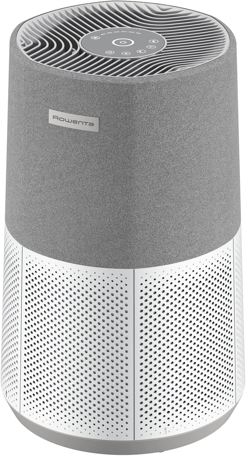 Rowenta PU6180 Intense Pure Air Home oczyszczacz powietrza | filtr HEPA | filtruje formaldehyd | CADR 360 m3/h | aplikacja czystego powietrza | 4 tryby automatyczne | mniej niż 32 dB (A) | wykończenie
