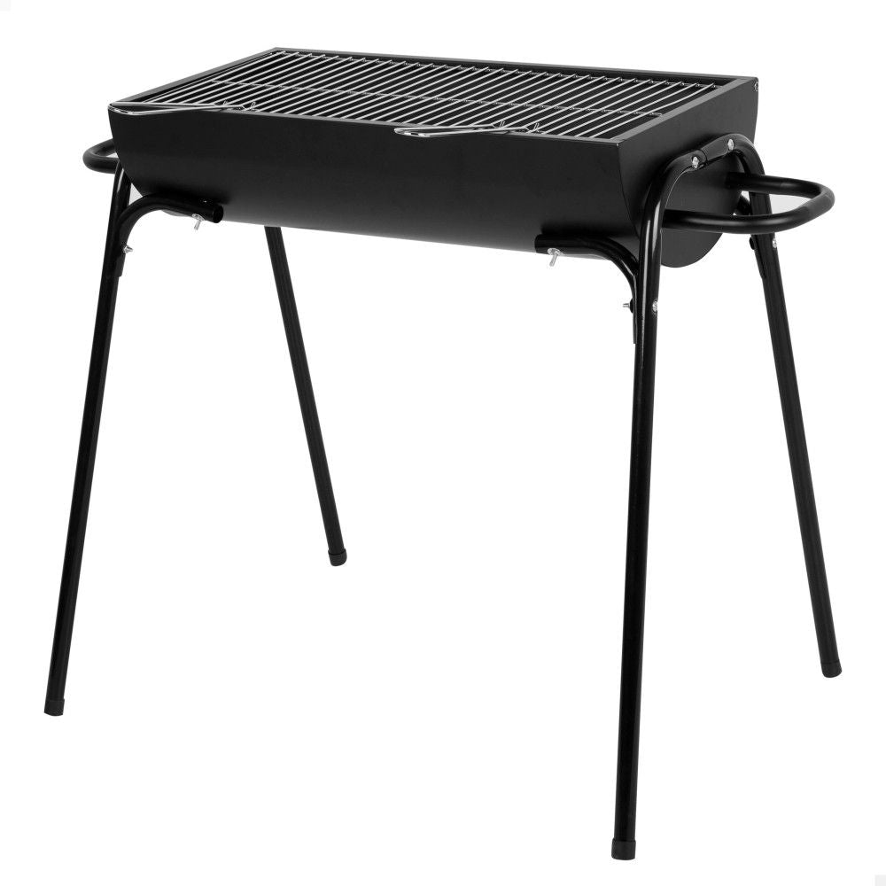 Przenośny grill stalowy 91x33x71 cm - Aktywny. Czarny(Por omisión)