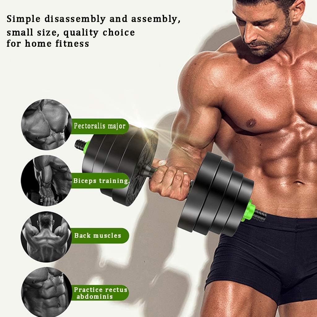 Zestaw hantli Regulowany zestaw hantli 10 15 20 30 40 kg Zestaw hantli Gospodarstwo domowe Automatyczna kombinacja Fitness Dial Zestaw hantli dla mężczyzn i kobiet Darmowa regulacja wagi