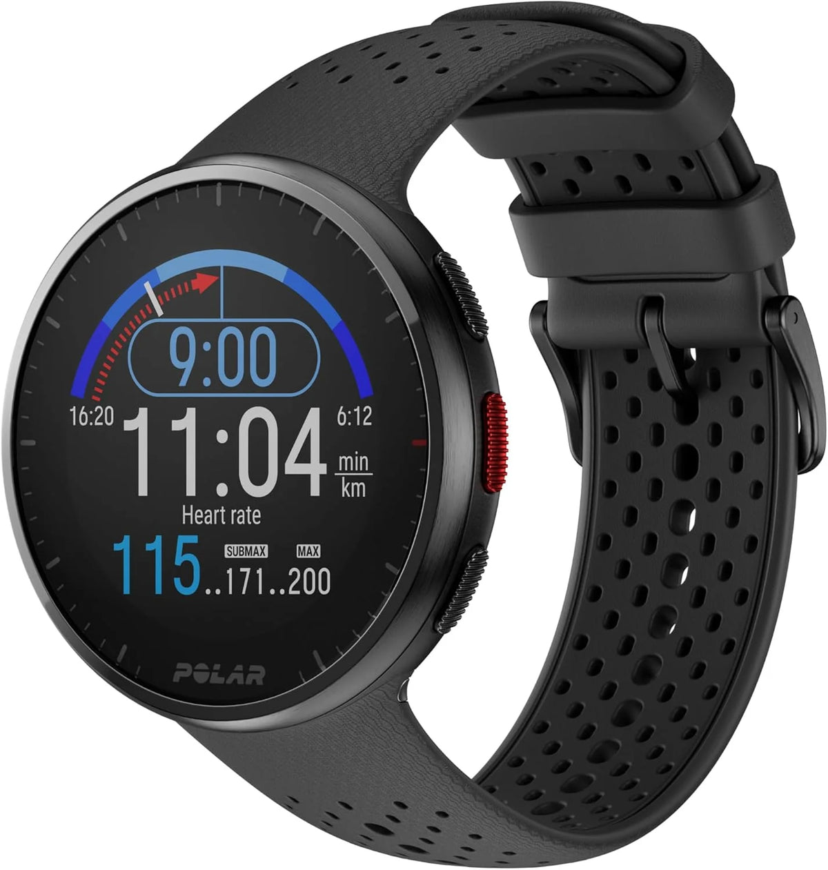 Polar Pacer Pro z Sensor tętna Polar H10 - Zaawansowany Zegarek Sportowy GPS - Pomiar Tętna Nadgarstka, dla kobiet i mężczyzn, Do biegania Treningów, Obserwacja snu Aktywności
